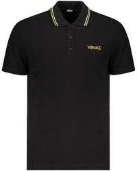 Versace - Katoenen Poloshirt - Lyst