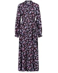 FABIENNE CHAPOT - Luftiges maxikleid mit ballonärmeln - Lyst