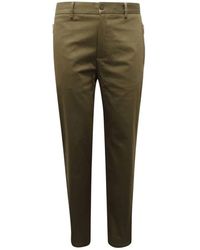 Armani - Broeken ,Groen ,Groene Emporio Broek Gemaakt - Lyst