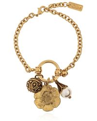 Chloé - Accessoires ,Geel ,Messing Armband - Lyst