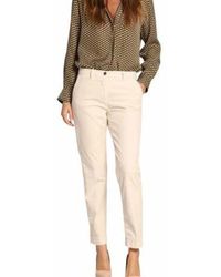 Mason's - Ecru velvet chino hose new york regular - Lyst