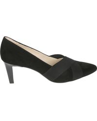 Peter Kaiser - Schoenen ,Zwart ,Suède Zwarte Suède Pumps - Lyst