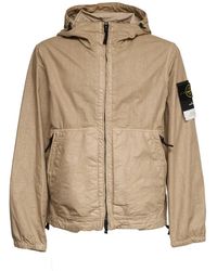 Stone Island - Look Nylon Panama-Tc Jacket - Lyst
