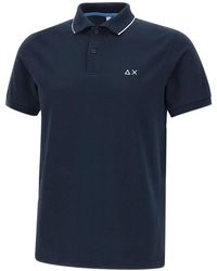Sun 68 - Polo Small Stripes On - Lyst