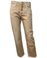 ViCOLO - Cropped Jeans - Lyst