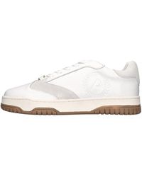 Pollini - Schoenen ,Wit ,Leer Leren Sneakers - Lyst