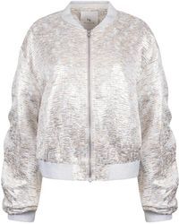 Nukus - Jassen ,Grijs ,Polyester Babette Bomber - Lyst