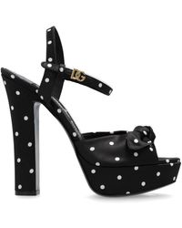Dolce & Gabbana - High Heel Sandals - Lyst