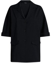 Kiton - Wollen Overhemd Met Gestreept Patroon - Lyst