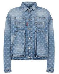 DSquared² - Lichtgewassen Utility Jean Jacket - Lyst