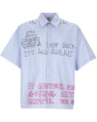 MSGM - Short Sleeve Shirts - Lyst