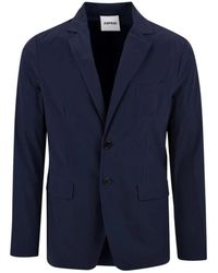 Aspesi - Jassen ,Blauw ,Stijlvolle Jas - Lyst