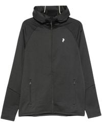 Peak Performance - Fitness ,Zwart ,Polyester Rider Zip Jacket - Lyst