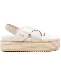 Liu Jo - Flat Sandals - Lyst