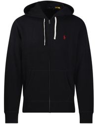 Ralph Lauren - Hoodies & Sweatvesten ,Zwart ,Hoody Sweatshirt - Lyst