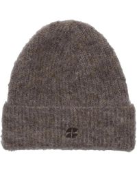 By-Bar - Accessoires ,Bruin ,Logo Norton Beanie - Lyst