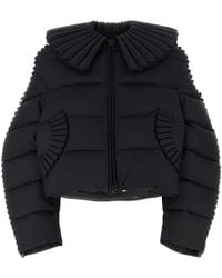 RAXXY - Jassen ,Zwart ,Nylon Oversized Nylon Puffer Jacket - Lyst