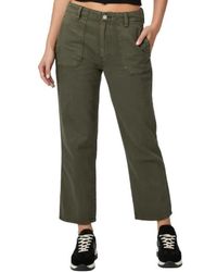 PAIGE - Cropped Trousers - Lyst