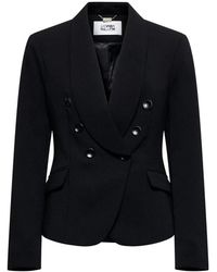 Silvian Heach - Blazer Met Dubbele Rij Knopen En Aansluitende Pasvorm - Lyst