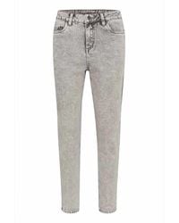 Kaffe - Slim Jeans Grau Gewaschener Denim - Lyst