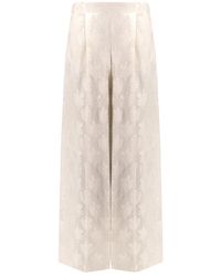 Fendi - Wide Trousers - Lyst