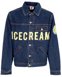 ICECREAM - Jassen ,Blauw ,Denim Denim Trucker Jacket - Lyst