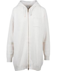 Eleventy - Maglia Over Con Zip - Lyst