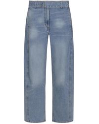 Magda Butrym - Jeans ,Blauw ,Wide Jeans - Lyst