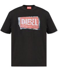 DIESEL - Tops > t-shirts - Lyst