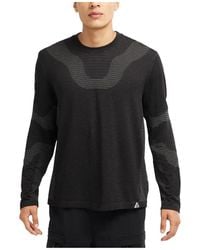 Nike - Zwarte Longsleeve Basislaag - Lyst