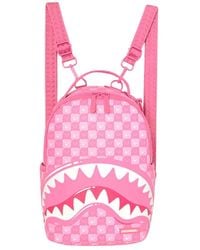 Sprayground - New Check Faces Mini Rucksack - Lyst