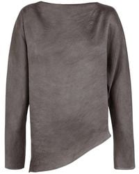 Cortana - Japanse Mouw Asymmetrische Zoom Top - Lyst