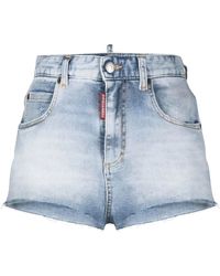 DSquared² - Denim Shorts - Lyst