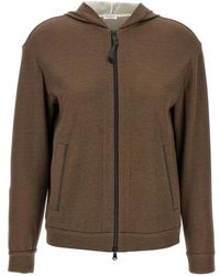Brunello Cucinelli - Zip-Throughs - Lyst