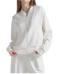 Deha - Hoodies & Sweatvesten ,Wit ,18001 Felpa - Lyst