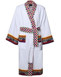 Dolce & Gabbana - Nachtkleding ,Veelkleurig ,Katoen Katoenen Terry Accessoires Met Bedrukte Details - Lyst