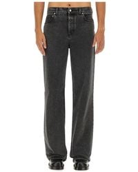 McQueen - Straight Fit Jeans - Lyst
