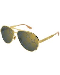 Gucci - Vintage style sonnenbrille gg1513s 005,sonnenbrille linea letteringasian fitlarge - Lyst
