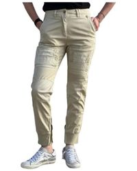 Aeronautica Militare - Slim-Fit Trousers - Lyst