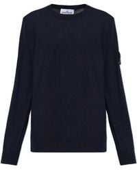 Stone Island - Round-Neck Knitwear - Lyst