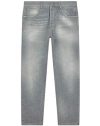 Dondup - Jeans ,Grijs ,Denim Grijze Denim Broek - Lyst