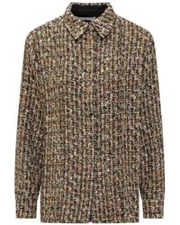 IRO - Wirra Tweed Overshirt - Lyst