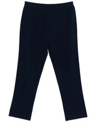 Marina Rinaldi - Straight Trousers - Lyst
