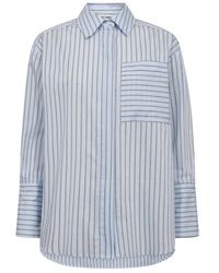 co'couture - Overhemden ,Blauw ,Shirts - Lyst