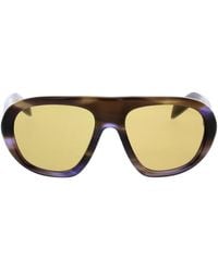 Prada - Onregelmatige Zonnebril - Lyst