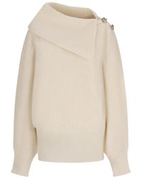 Blumarine - Round-Neck Knitwear - Lyst