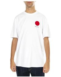 Edwin - Tops ,Wit ,Katoen Japanese Sun Ts - Lyst