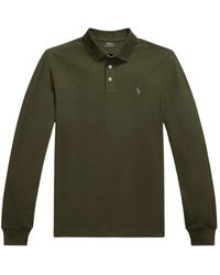 Ralph Lauren - Custom Slim Fit Stretch Mesh Polo - Lyst