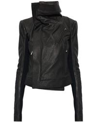Rick Owens - Klassieke Biker Jas - Lyst