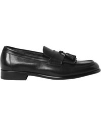 Doucal's - Leren Loafers Met Franjes En Kwastjes - Lyst